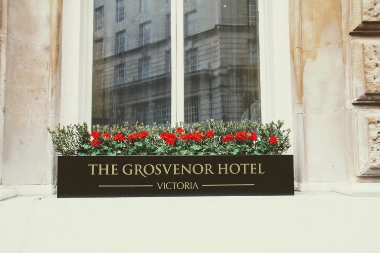 hotel, grosvenor hotel, beautiful flowers