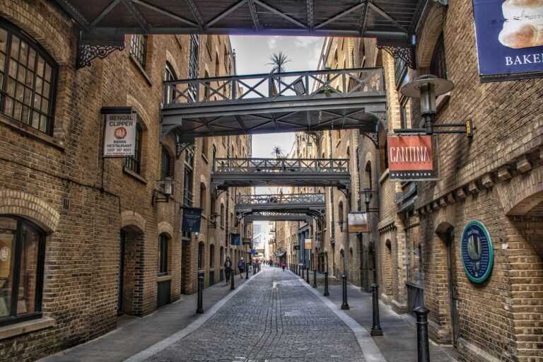 Shad Thames in London during daytime
