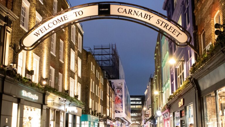 carnaby street, soho, london