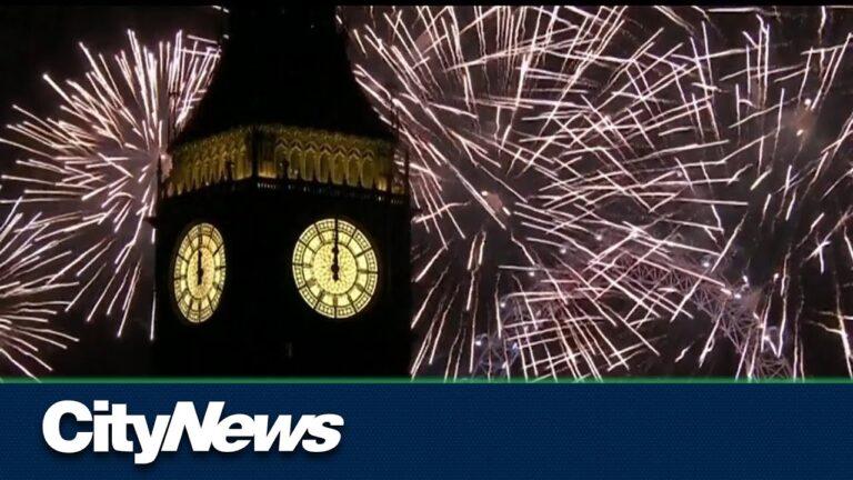 Big Ben's Ringing to Welcome the New Year in London 1 Big Ben's Ringing to Welcome the New Year in London