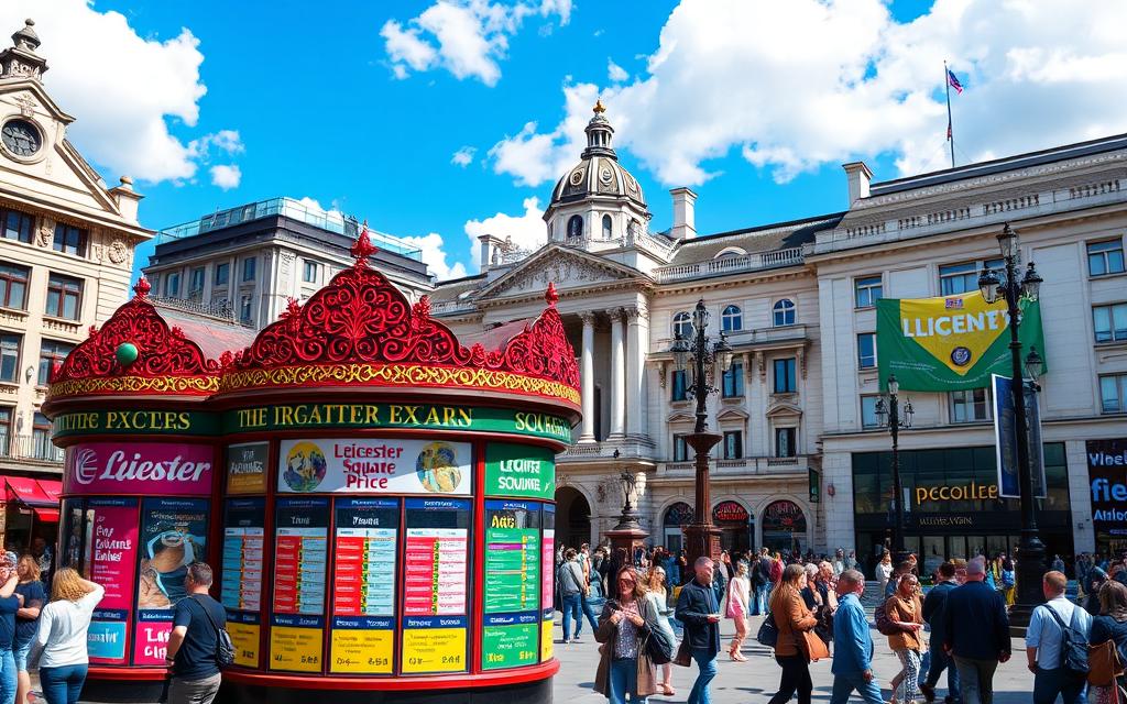 Leicester Square landmark ticket costs